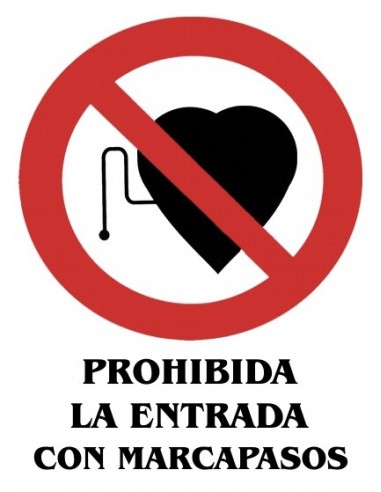 Cartel PVC 40x30 Prohibida la entrada...