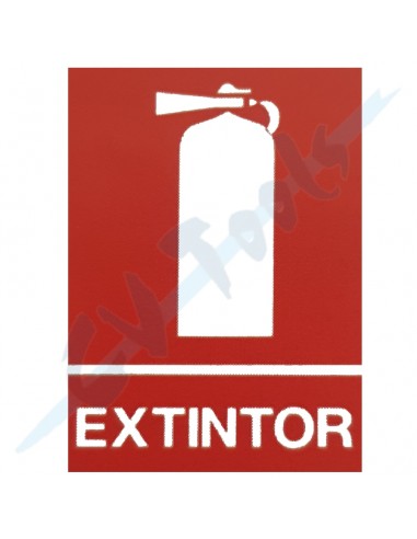 Cartel PVC 40x30 Extintor