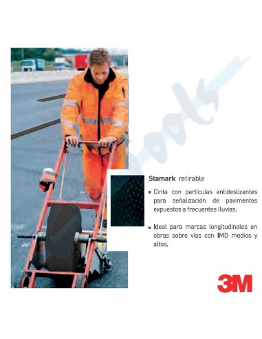 Rollo cinta enmascarar NEGRA 3M 109 m...