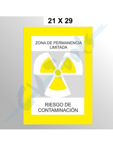 Cartel PVC 21x29 cm gestión de...