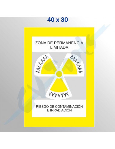 Cartel PVC 40x30 cm gestión de...