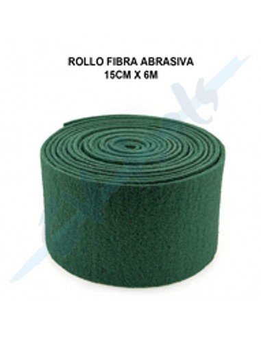 Rollo fibra abrasiva 15 cm x 6 m