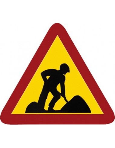 Señal bolsa obras